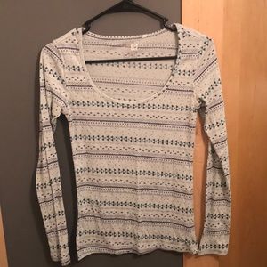 patterned top pacsun